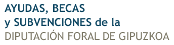Portal de ayudas, becas y subvenciones de la Diputación Foral de Gipuzkoa