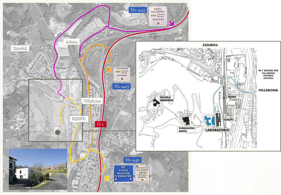 Mapa de la zona